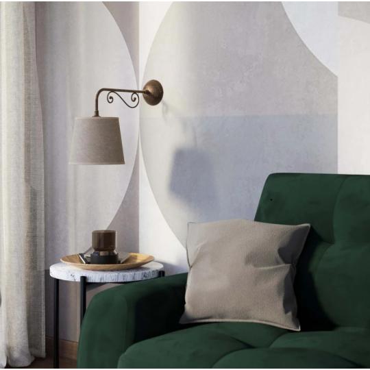 klasszikus rez elegans polgari mediterran fali lampa falikar textil buraval kastely villa nappali haloszoba agy vilagitas elegans luxus lameridiana lampak budapest lampabolt.jpg